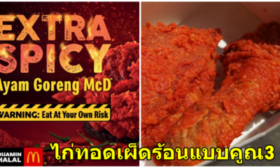 แมคโดนัลด์มาเลฯเอาใจคนชอบกินเผ็ด 3x Spicier Ayam Goreng ไก่แซ่บเผ็ดแบบคูณ3!!วางขายแล้วทั่วประเทศ - WORLD OF BUZZ