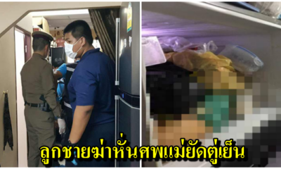 สุดสยอง!! ลูกชายฆ่าหั่นศพแม่ตัวเองแล้วเอายัดตู้เย็น ภายในบ้านพัก ก่อนยิงหัวตัวเองอาการสาหัส - WORLD OF BUZZ 4