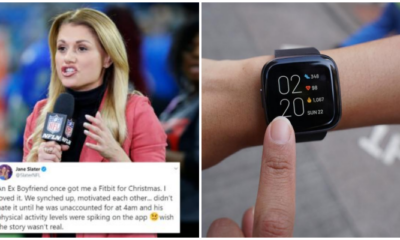 หญิงสาวจับได้ว่า แฟนหนุ่มเล่นชู้ (ตอนตี 4) ผ่านการแจ้งเตือนของนาฬิกา FitBit - WORLD OF BUZZ 3