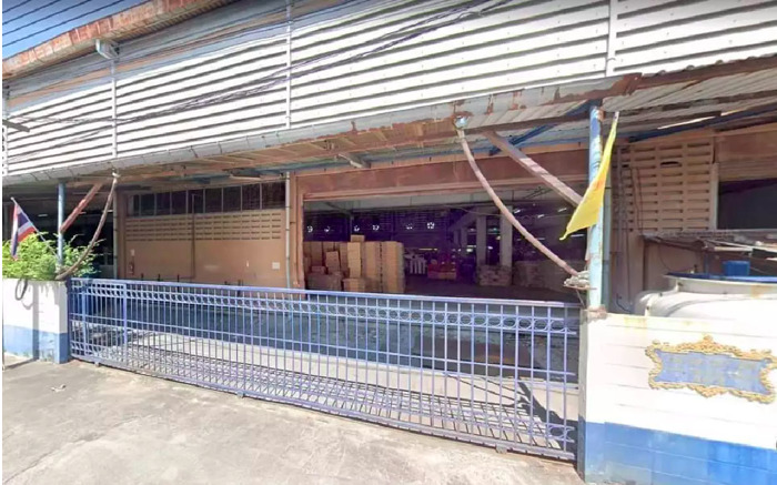 ภาพหลังโรงงานรองเท้าไฟไหม้