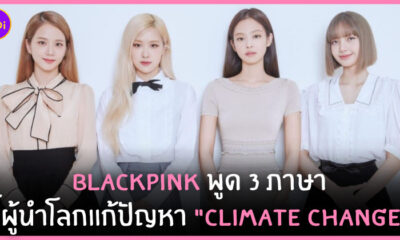blackpink climate change