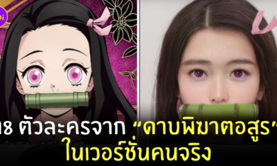 ดาบพิฆาตอสูร คนจริง