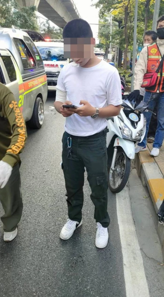 สตต. ขี่บิ๊กไบค์ชนหมอกระต่าย