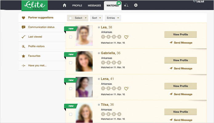 เว็บไซต์หาคู่คนรวย EliteSingles 2