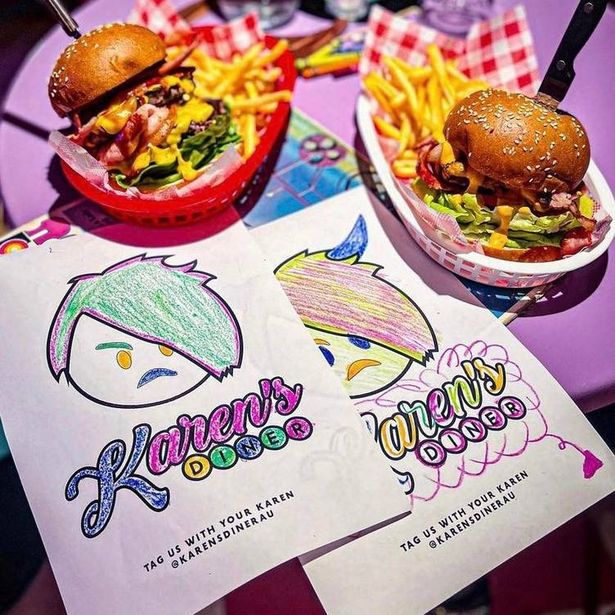 อาหารร้าน Karen's Diner