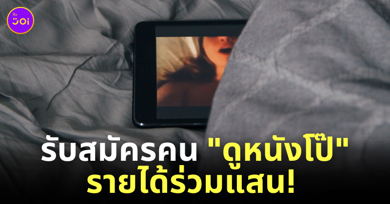สมัครงานดูหนังโป๊