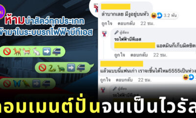 รถไฟฟ้าบีทีเอสประกาศห้ามนำสัตว์เลี้ยงขึ้น