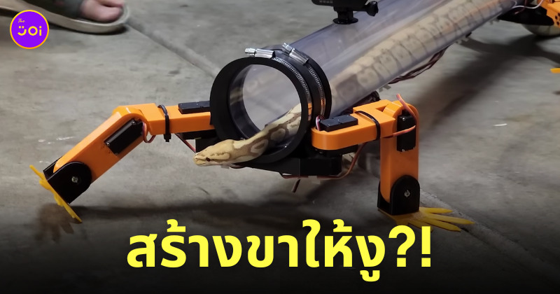 งูมีขาหุ่นยนต์