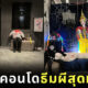 คอนโดตกแต่งล็อบบี้ต้อนรับวันฮาโลวีน