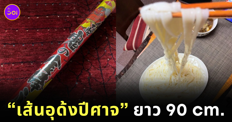 เส้นอุด้งปีศาจ ยาว 90 เซนติเมตร ญี่ปุ่น