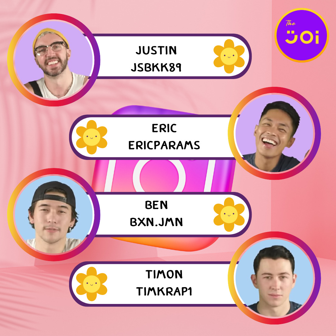 แจก IG เพื่อนฝรั่งในช่อง YouTube The Joi ชอบใคร รักใคร ให้ตามไปฟอล!