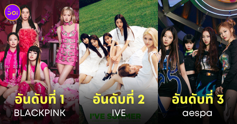 เกิร์ลกรุ๊ปเกาหลี ยอดขายอัลบั้มสูงสุด 2022
