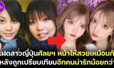 ฝาแฝดสาวชาวญี่ปุ่นลงทุน 10 ล้านบาท ศัลยกรรมใบหน้าให้สวยเหมือนกัน จบปัญหาถูกเปรียบเทียบอีกคนน่ารักน้อยกว่า