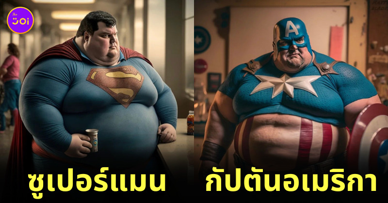 ซูเปอร์ฮีโร่ พลัสไซส์ AI