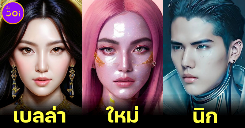 ส่อง 25 ภาพดาราไทยให้ AI เปลี่ยนภาพตัวเองเป็นการ์ตูน แต่ละคนสวยหล่อเหนือจริงจนจำแทบไม่ได้