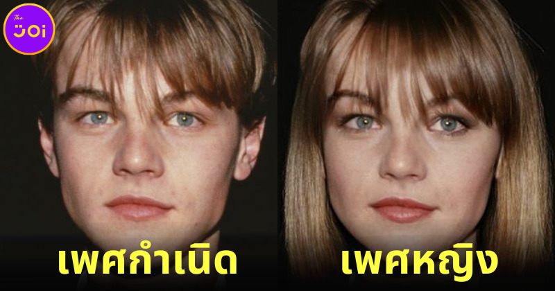 ส่อง 40 ภาพดาราฮอลลีวูดชายชื่อดัง หากเกิดเป็นผู้หญิงจะหน้าตาเป็นอย่างไร