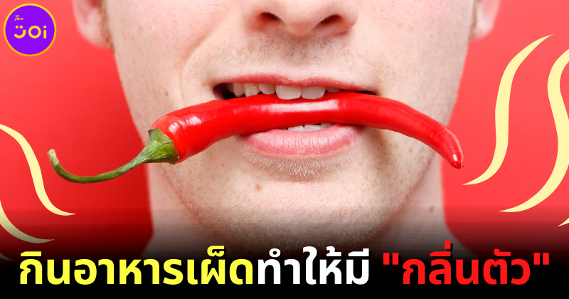 กิน “อาหารรสเผ็ด” ทำให้มีกลิ่นตัวแรง... จริงเหรอ?