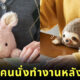 ตุ๊กตาเกาะโต๊ะ ฟุนบารุสึ นั่งหลังตรง funbarus