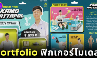 Portfolio ฟิกเกอร์โมเดล น้องกาโม่ student figure
