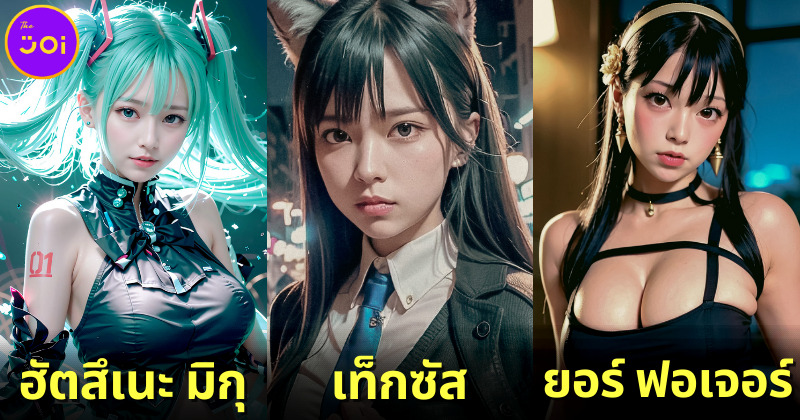 ส่อง 13 สาวคอสเพลย์โดยฝีมือ AI ของ "Kenyon Industries" ที่สวยปังจนเป็นไวรัล
