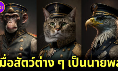 ส่อง 12 ภาพเมื่อบรรดาสัตว์โลกสวมชุดในเครื่องแบบทหารจะออกมาดูเท่หรือฮากันนะ?