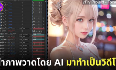 ภาพวาด ai วิดีโอ ขยับได้