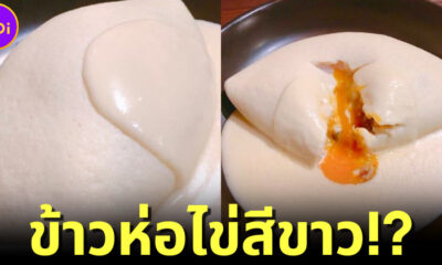 ร้านอาหาร "Delizioso" ในญี่ปุ่นปรุงเมนูฟิวชั่นข้าวห่อไข่สีขาวจั๊วะ