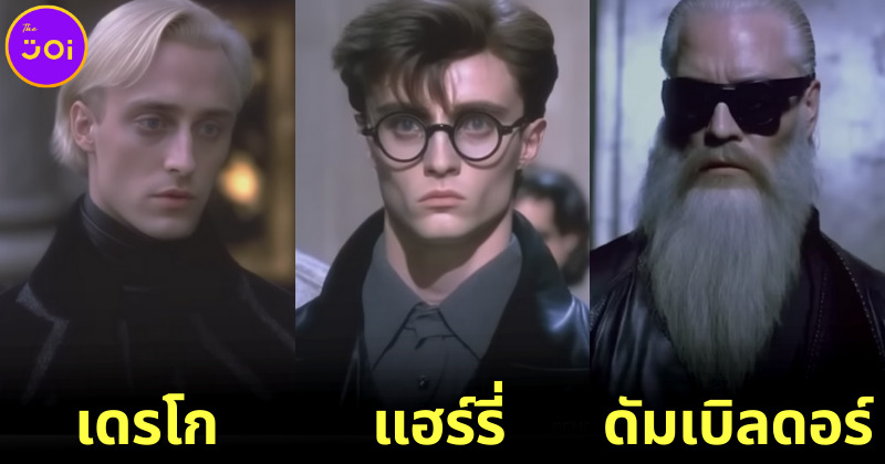 สาวกแฟชั่นเปลี่ยนตัวละคร "แฮร์รี่ พอตเตอร์ (Harry Potter)" ให้กลายเป็นนายแบบและนางแบบของ "Balenciaga"