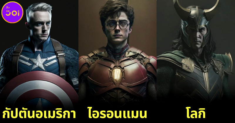 ส่อง 16 ภาพตัวละคร "แฮร์รี่ พอตเตอร์ (Harry Potter)" กลายเป็นซูเปอร์ฮีโร่มาร์เวล (Marvel)