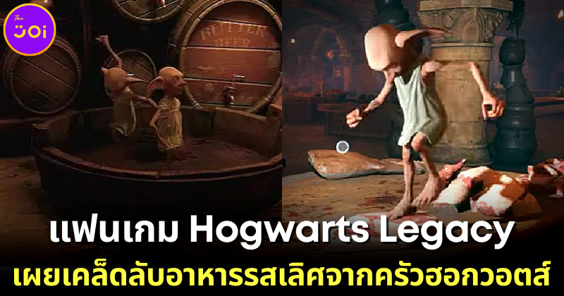 แฟน "Hogwarts Legacy" เผยภาพเอลฟ์ในห้องครัวโรงเรียนฮอกวอตส์ขณะทำอาหาร ที่อร่อยถูกใจแต่อนามัยเป็นศูนย์!