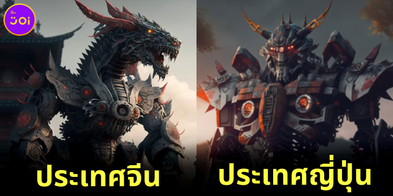 46 ประเทศหากกลายเป็นหุ่นยนต์ transformers จะหน้าตาเป็นอย่างไร