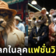 ภาพสัตว์โลก แนววินเทจ ตลาดนัดมือสองสุดแปลก AI