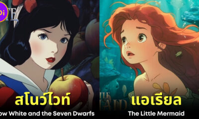 ปก 11 เจ้าหญิงดิสนีย์กลายเป็นตัวการ์ตูนอนิเมะ Studio Ghibli
