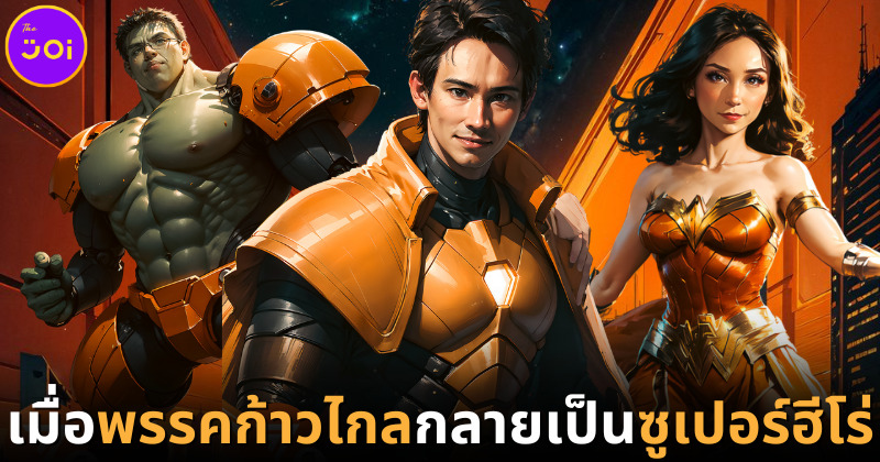 ปก BearHead สร้างภาพพรรคก้าวไกลให้เป็นซูเปอร์ฮีโร่ด้วย StableDiffusion AI