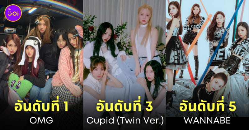 อันดับเพลงเกาหลียอดฮิต 2023