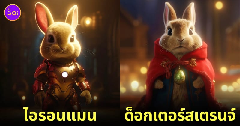 ภาพกระต่าย ตัวละคร มาร์เวล marvel AI