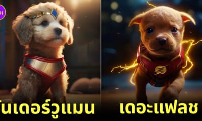 ภาพหมา ตัวละคร ดีซีคอมิกส์ dc comics AI