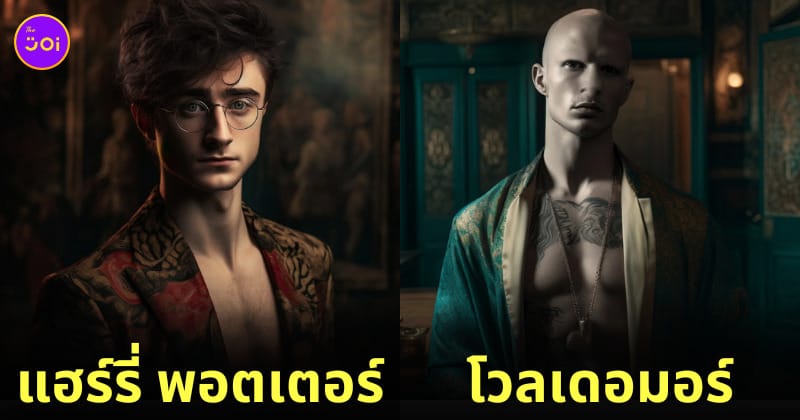 ตัวละคร แฮร์รี่ พอตเตอร์ harry potter นายแบบ นางแบบ Gucci