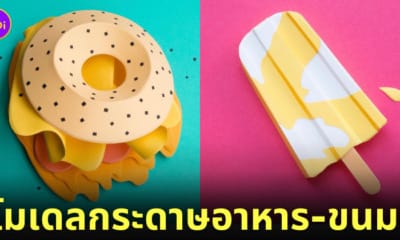 โมเดลกระดาษ อาหาร-ขนม Reina Takahashi