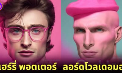 ปก เมื่อharrypotterอยู่ในโลกของbarbie