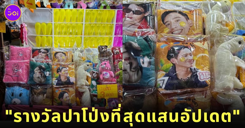 หมอนสกรีนหน้า ทิม พิธา ร้านปาโป่ง
