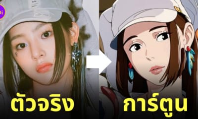 ไอดอลเกาหลี kpop ตัวการ์ตูน ghibli studio