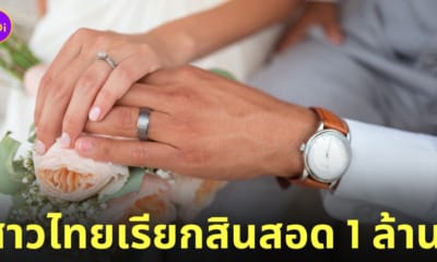 ฝรั่งโดนแฟนชาวไทยเรียกสินสอด 1 ล้านบาท