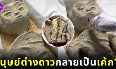 ไวรัลคลิป เค้กมนุษย์ต่างดาว เหมือนของจริงเป๊ะ