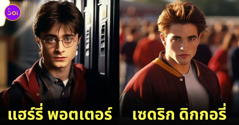 แฮร์รี่ พอตเตอร์ ไฮสคูล harry potter high school aiart