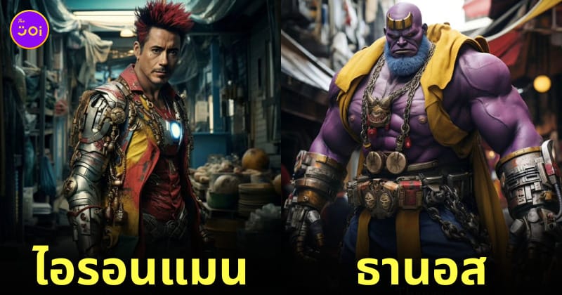 AIART ตัวละครมาร์เวล MARVEL ซีรีส์ ONE PIECE ฉบับ Live Action