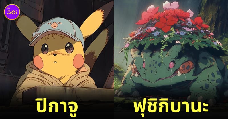อนิเมะย้อนยุค โปเกมอน Pokémon ญี่ปุ่น aiart