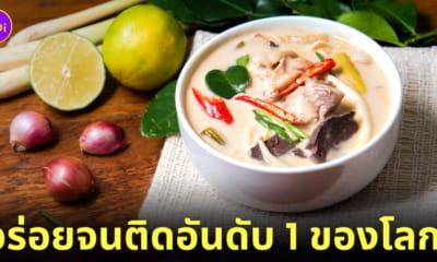 ต้มข่าไก่ แชมป์อันดับที่ 1 เมนูซุปไก่ที่ดีที่สุดในโลก TasteAtlas