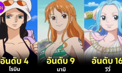 ปก 20 อันดับตัวละครหญิงที่รอบอกใหญ่ที่สุดใน one piece