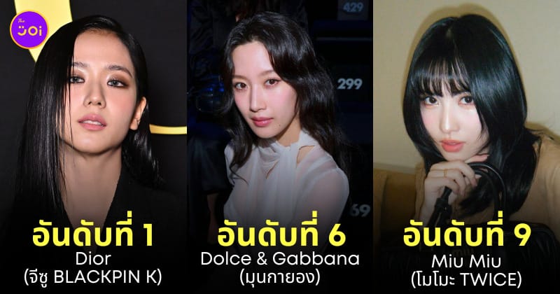 แบรนด์ที่มีมูลค่าสื่อสูงสุด paris fashion week ss24